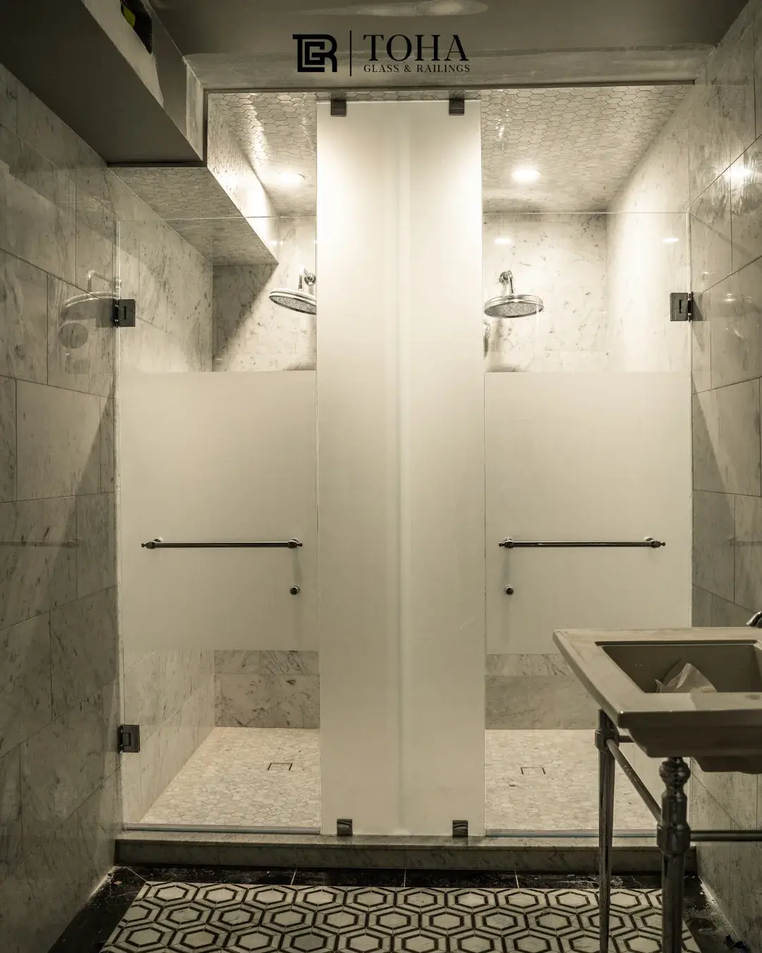 Double Walk-In Shower
